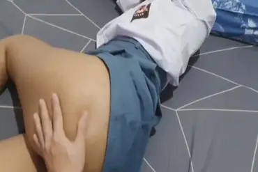 Ajak Freya Anak SMA Ke Kost Ngentot Hot poster